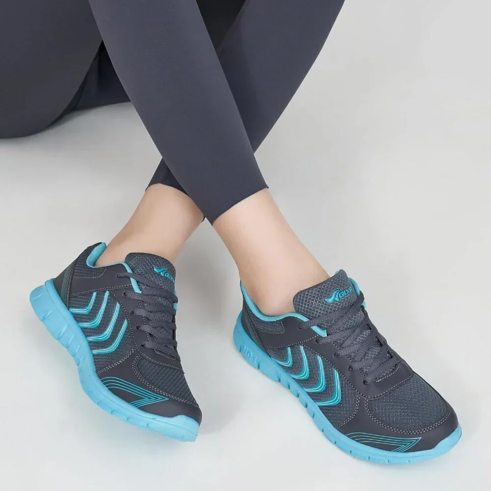 Women's Running Shoes Dark Gray Slip On Mesh Sneakers Lightweight Walking Work
